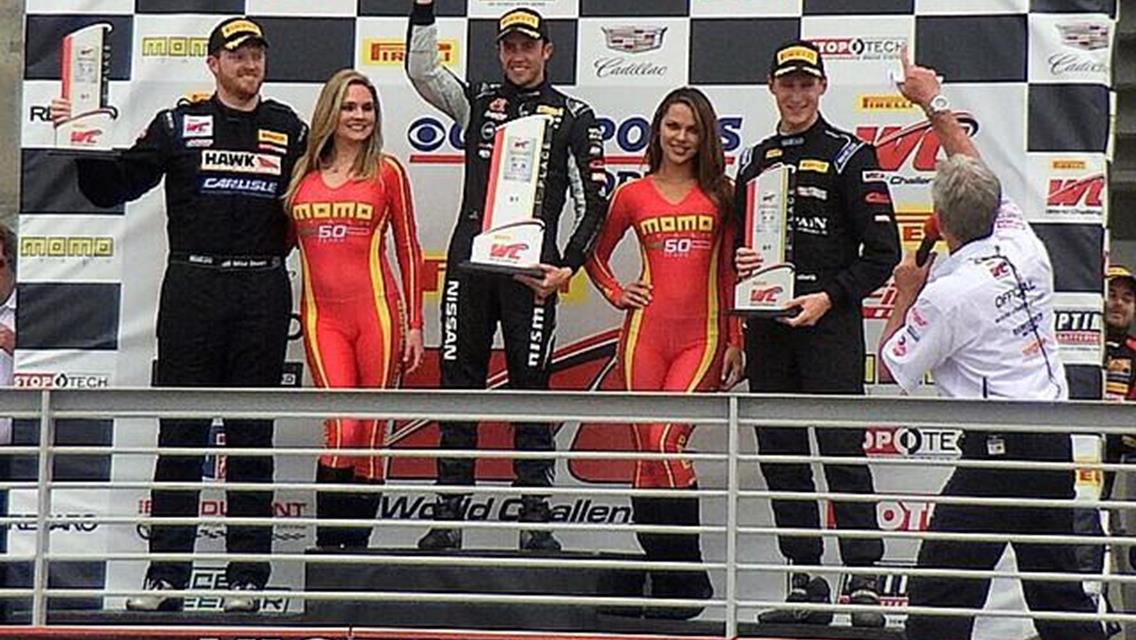 James Davison takes Nissan’s first win in Pirelli World Challenge at Barber Motorsports Park