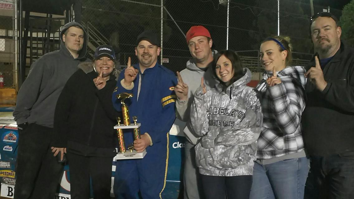 Loomis Wins First Street Stock Race Of ‘13