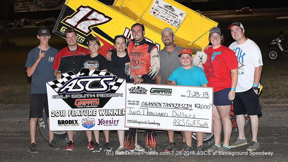Tankersley Sweeps ASCS Gulf South Event for Third Straight Race