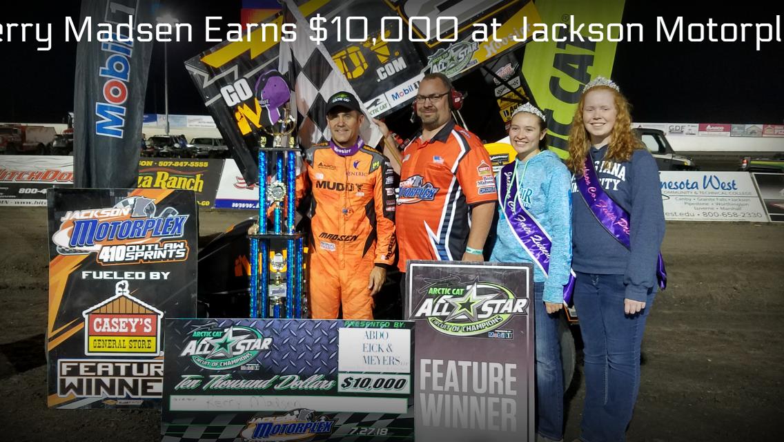 The Madman pockets $10,000 during All Star visit to Jackson Motorplex