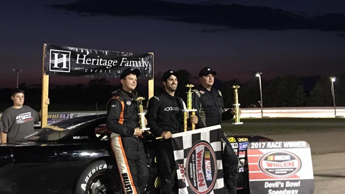 Hallstrom Records Another Podium Finish at Devil’s Bowl Speedway