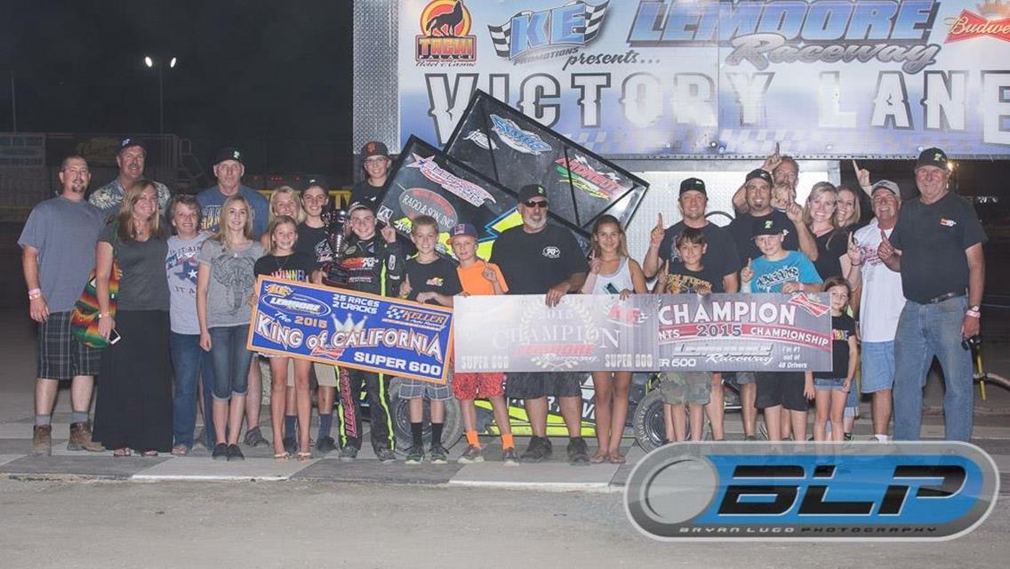 Jake is the Super 600 King of California Champion