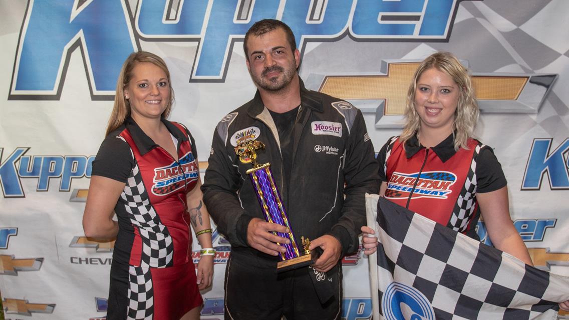 Hellman Wins Three In A Row at Dacotah Speedway