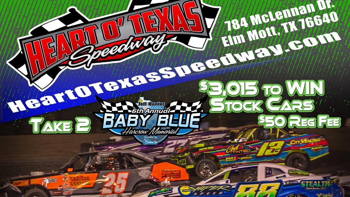 Baby Blue Harcrow Memorial and Weekly Racing 5/9/25