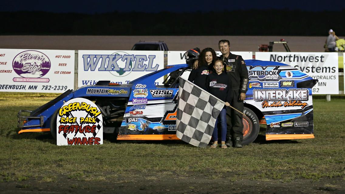 Alex Truscinski wins third in a row, Balcaen gets Late Model win at GRP.