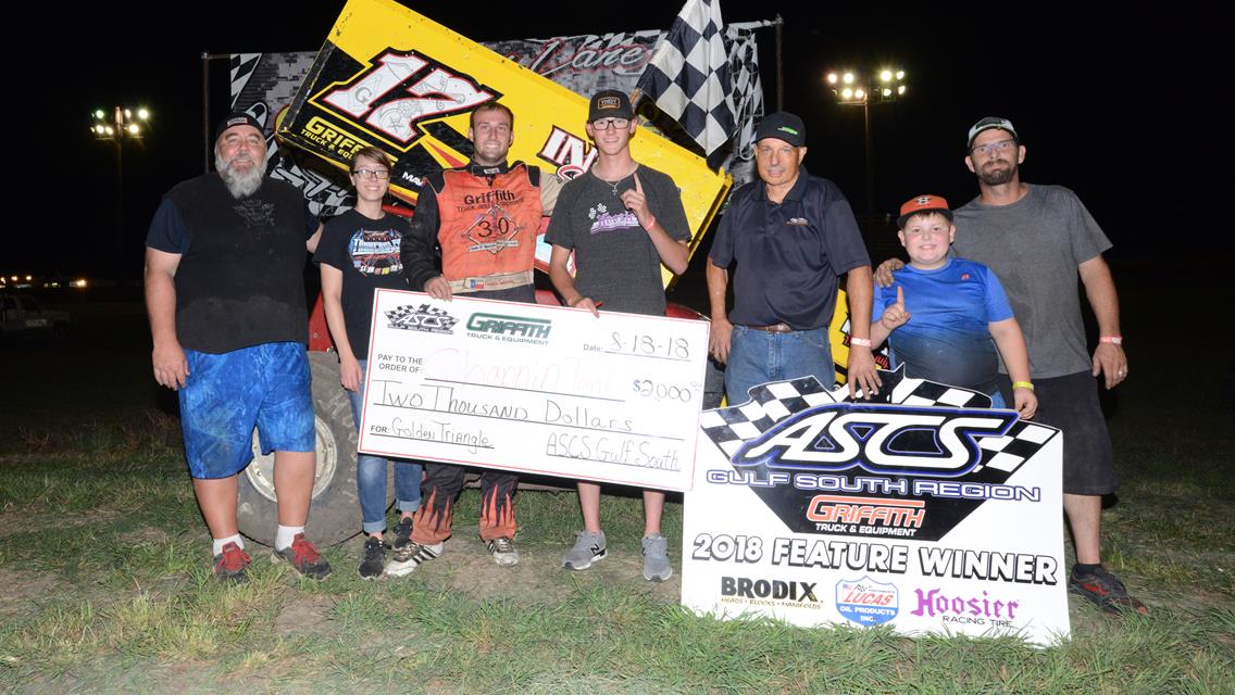 Channin Tankersley Tops ASCS Gulf South At Golden Triangle Raceway Park