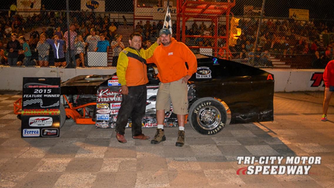 7.10.2015 David Hilliker picks up first win of the season