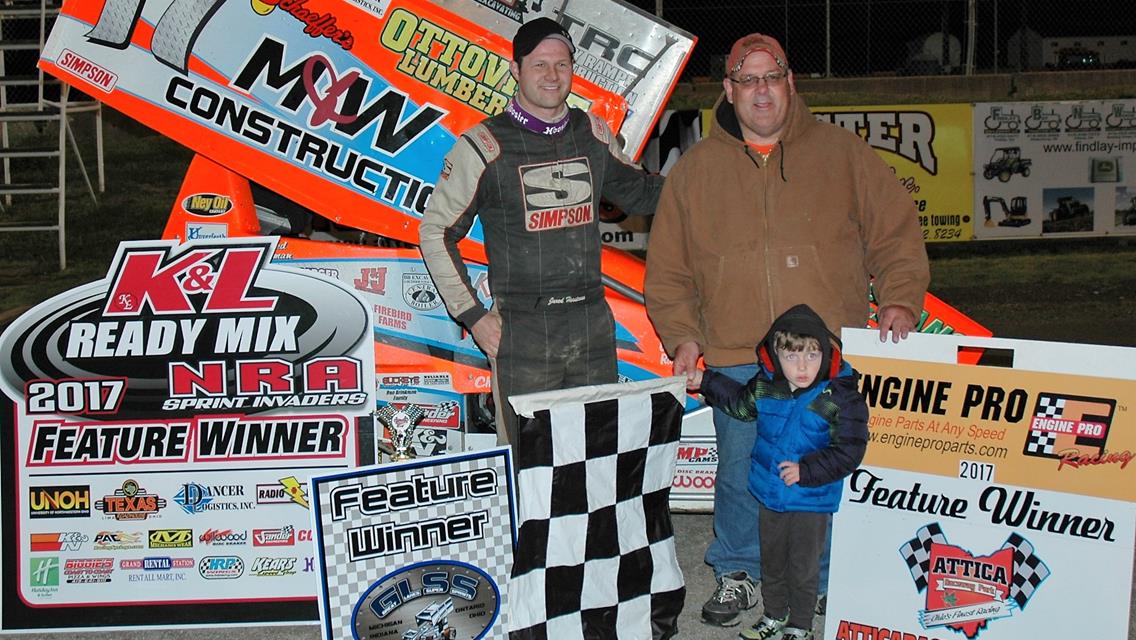 Horstman dominated return of 360 sprints to Attica