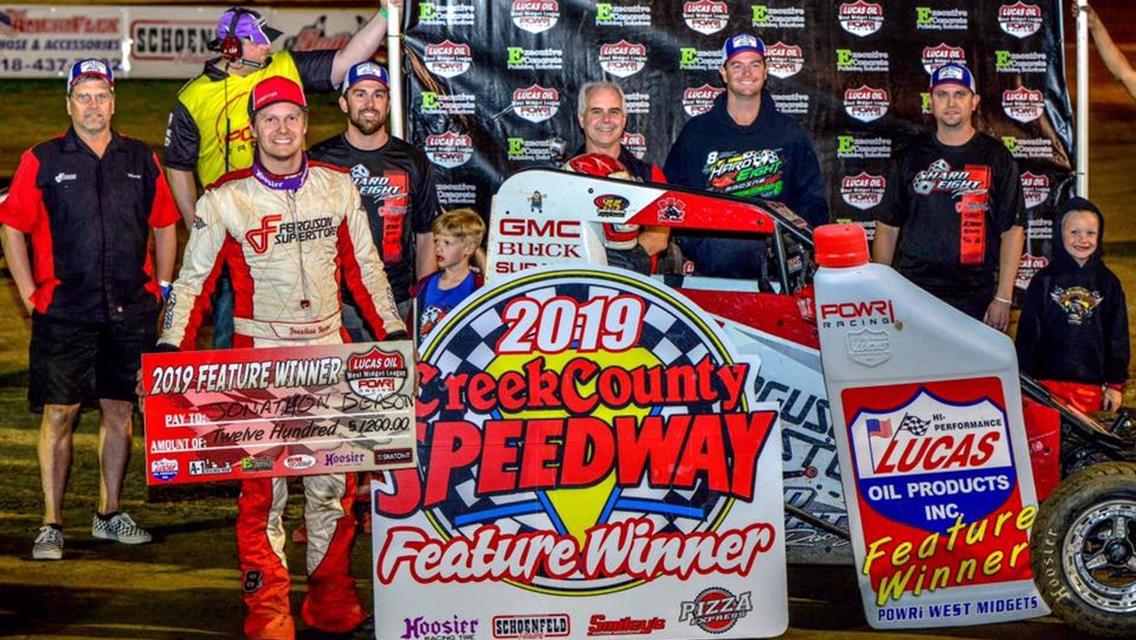 BEASON OUTLASTS STOUT POWRi WEST FIELD AT CREEK COUNTY