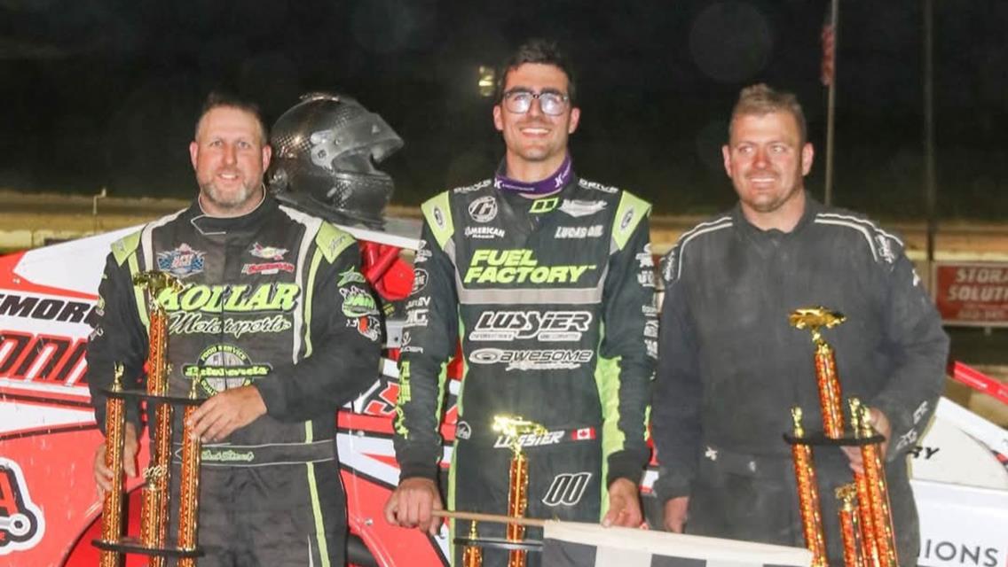 Lussier Invades Devil’s Bowl for $5,000 Victory in Crate Nationals