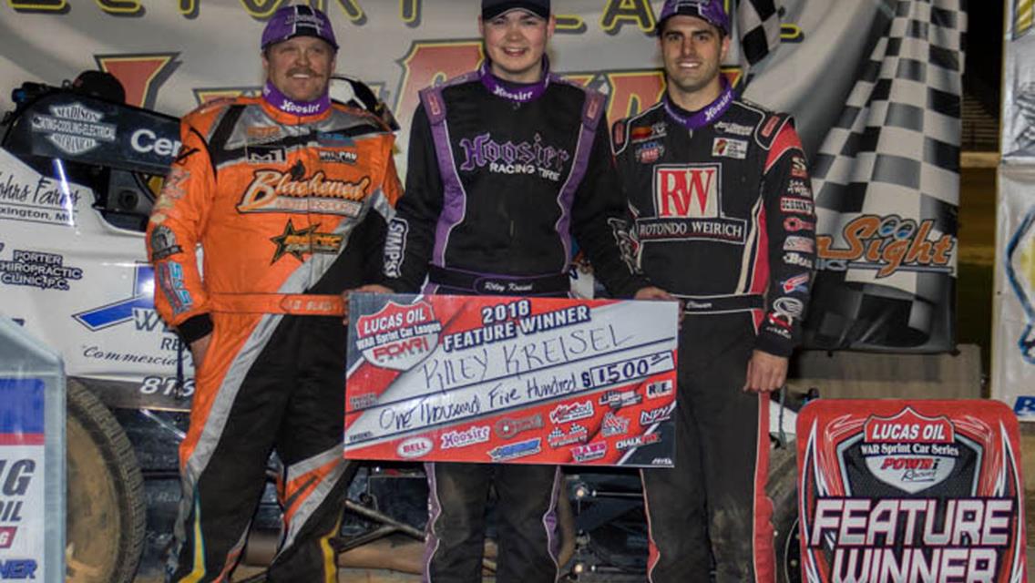 Kreisel powers to WAR win at Lake Ozark Speedway