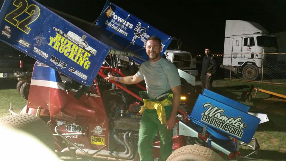 Wampler Scores Fourth-Place Finish at Lawton Speedway