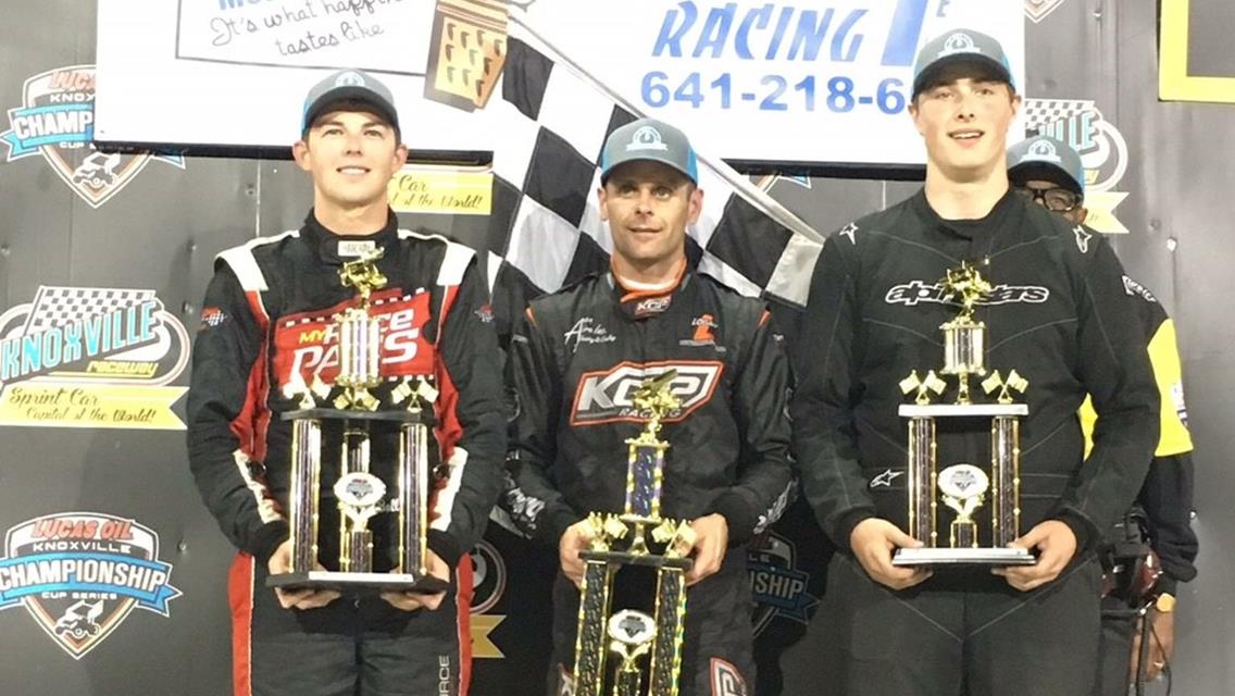 Ian Madsen Scores Fourth of Season at Knoxville!