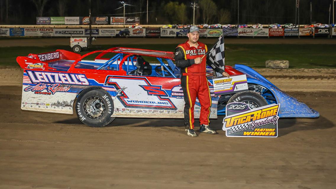 Utica Rome Speedway beats the rain Friday night 4/25!