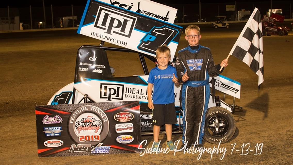 Peters, Rose, Gamester, Leek, Setser and Zimmerman Victorious at Circus City Speedway