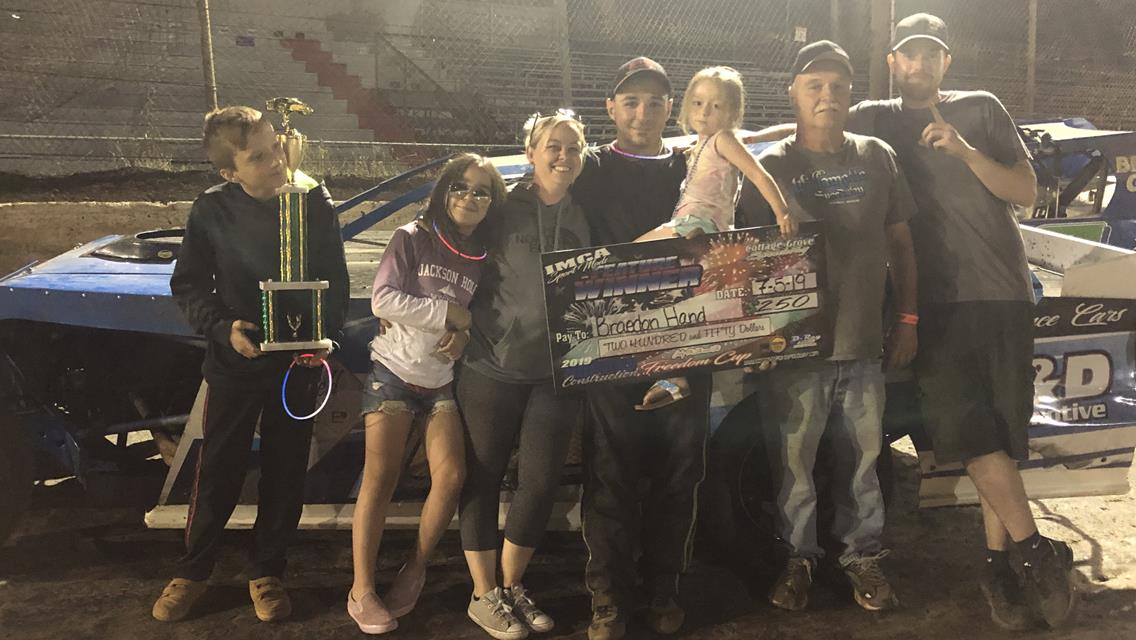 B. Hand, Robustelli, And J. Williamson Win Night Two Of CGS Hoppes Construction Freedom Cup