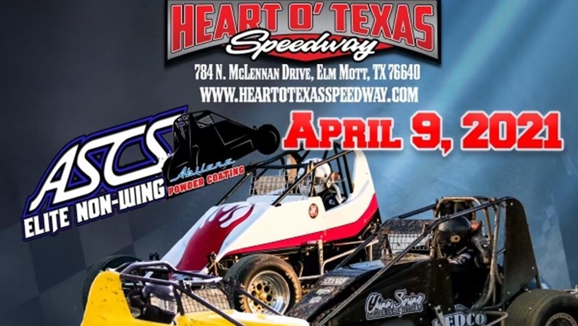 ASCS Elite Non-Wing Sprint Cars invade the speedway for the Gordon Wolley Classic.