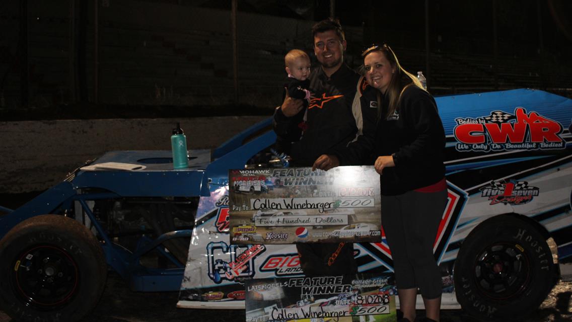 Winebarger Wins Night One Of Logger’s Cup In Late Models And Modifieds; Matt Sanders Conquers IMCA Sport Mod Ranks