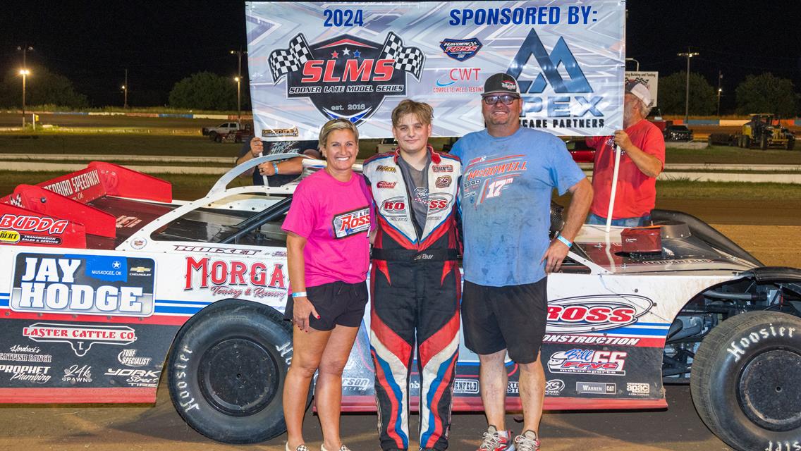 Ross captures 2nd Sooner late model victory at Enid
