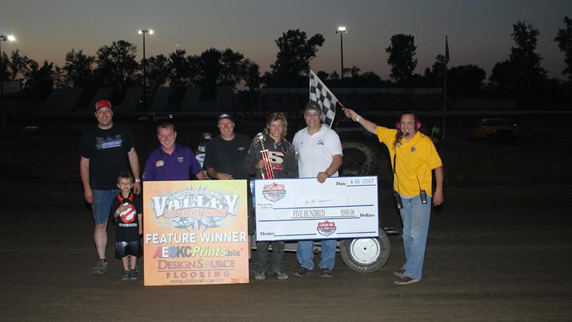 Howard Hustles To First Midget Win, Corrals Five Top-Ten Finishes in June