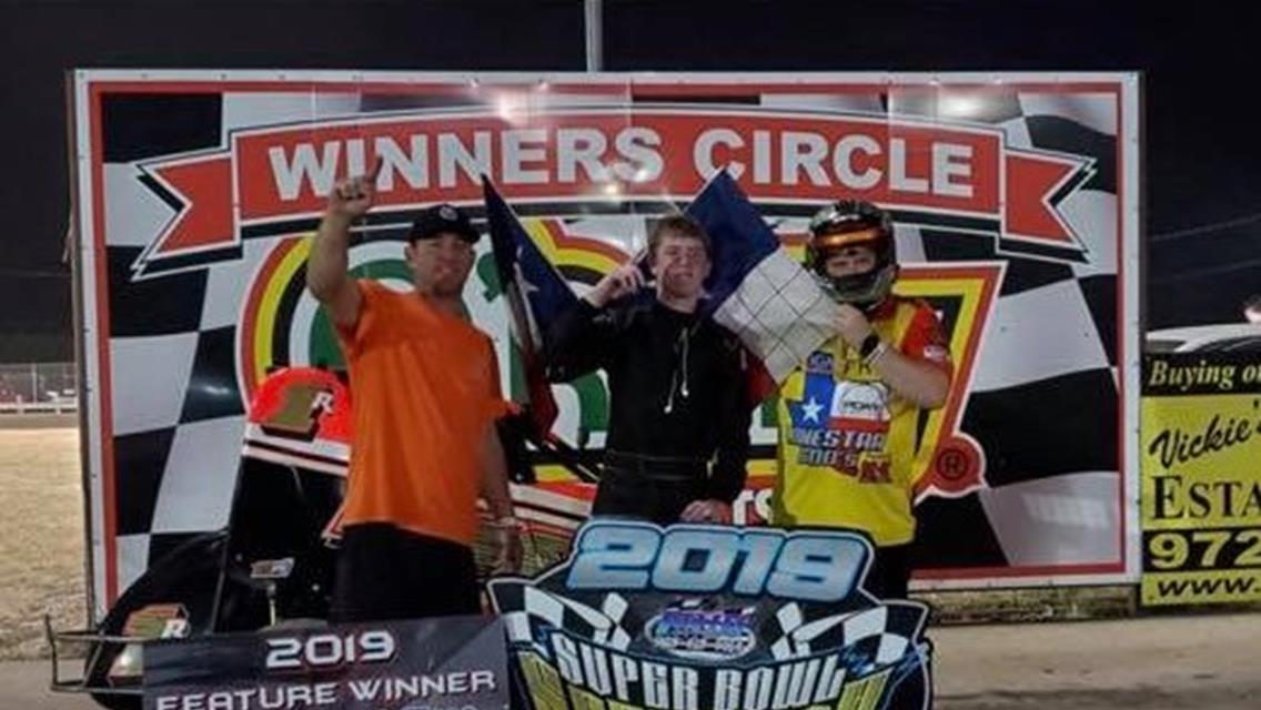 Brady Ross and Evie Dean Run to Victory on Saturday&#39;s NOW600 North Texas / POWRi Lonestar 600 Showdown in Greenville