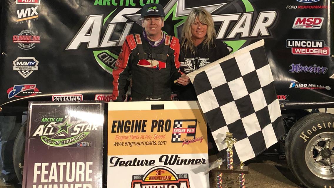 The Wild Child wins an All Star thriller at Attica Raceway Park