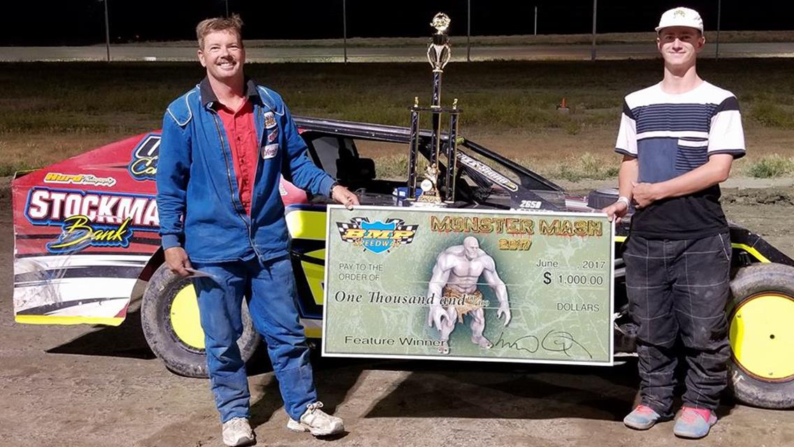 Lorenz, Hample, Tocci and Hurd Score Wins During Mid Mod Monster Mash Night at BMP Speedway