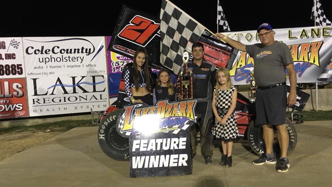 Paulus rebounds  to victory at Lake Ozark Speedway