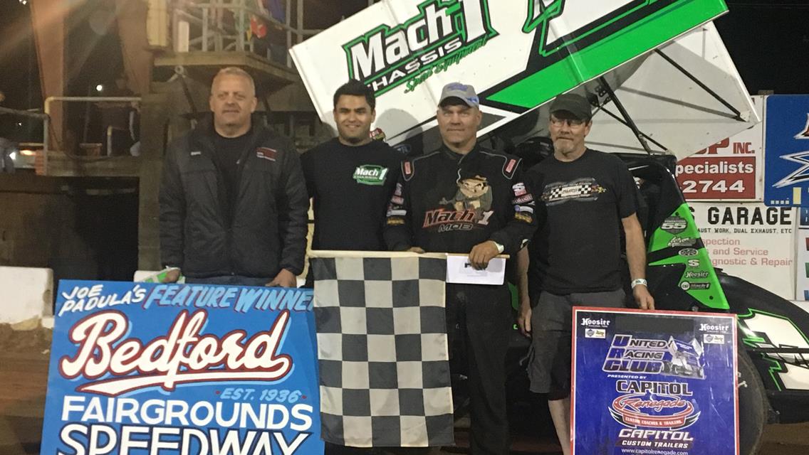 MARK SMITH ON TOP AT BEDFORD SPEEDWAY