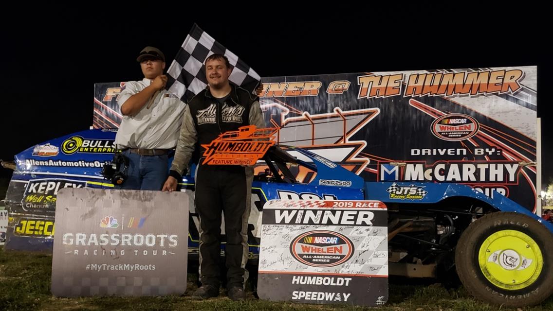 Kidwell bags Second Win at Humboldt Speedway