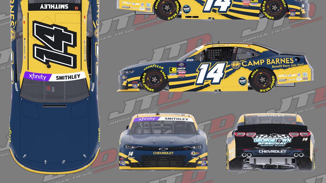 Georgetown Speedway, Camp Barnes Partner with BRK Racing and NASCAR Driver Garrett Smithley to Spotlight Delaware Youth Program at Dover