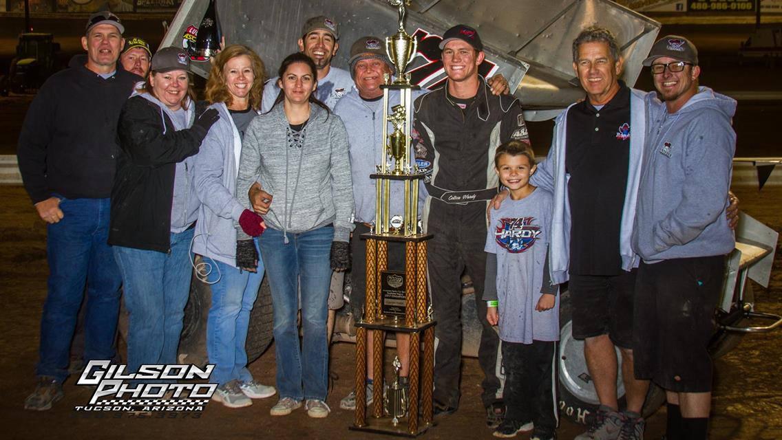 Colton Hardy’s 2017 Season Concludes with ASCS Southwest Championship