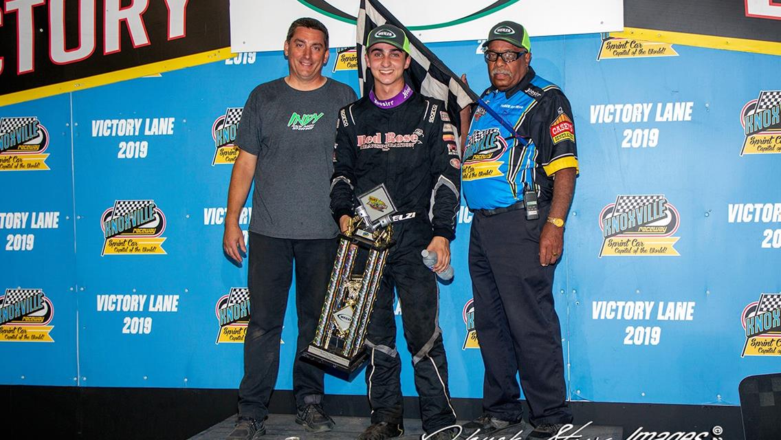 Giovanni Scelzi Becomes Youngest 410 Winner in Knoxville History After Dominating All Star Event