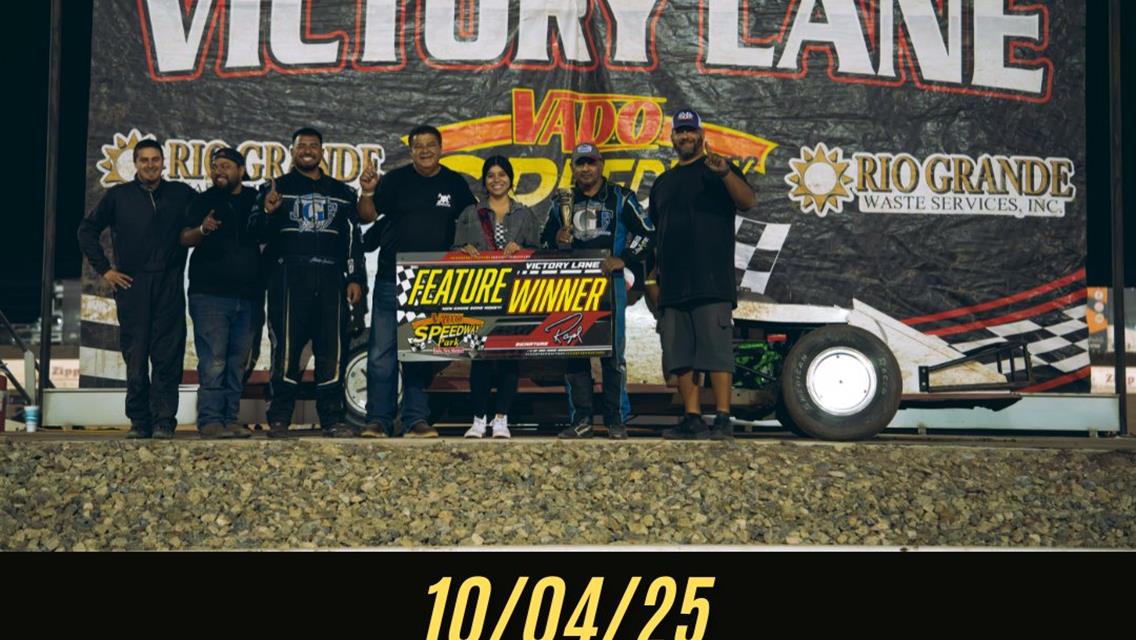 Fito Gallardo rallies for pair of checkered flags at Vado Speedway Park