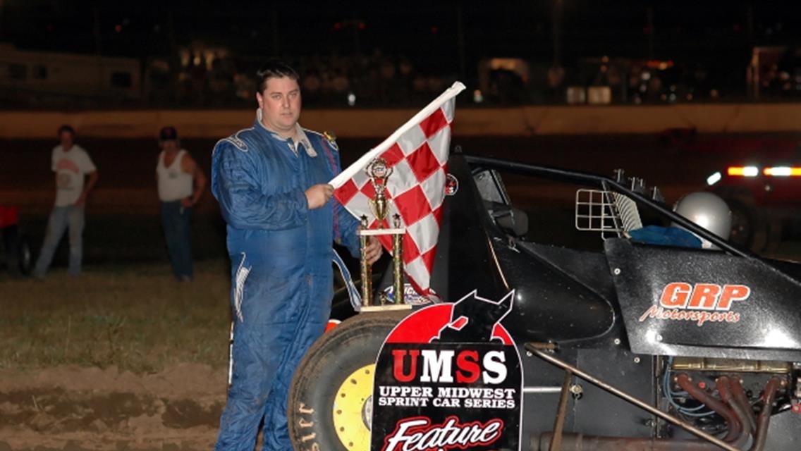 Rob Caho, Jr. Took the Opening Night TSCS Feature Win at St. Croix Valley Raceway July 29.