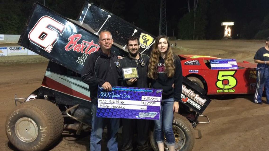 Miller, Donahoo, Braaten, And Maricle July 16th Winners At Grove