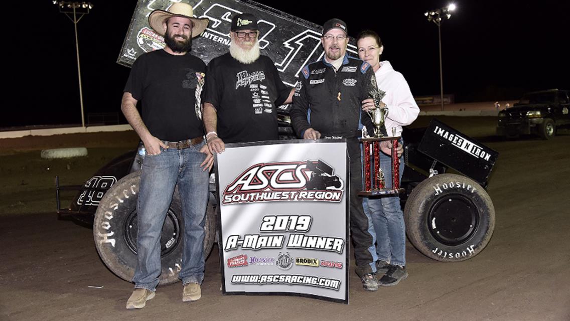 Lorne Wofford Victorious With ASCS Southwest At Canyon Speedway Park