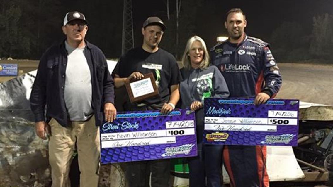 Williamson Brothers Earn Independence Day Victories At Cottage Grove