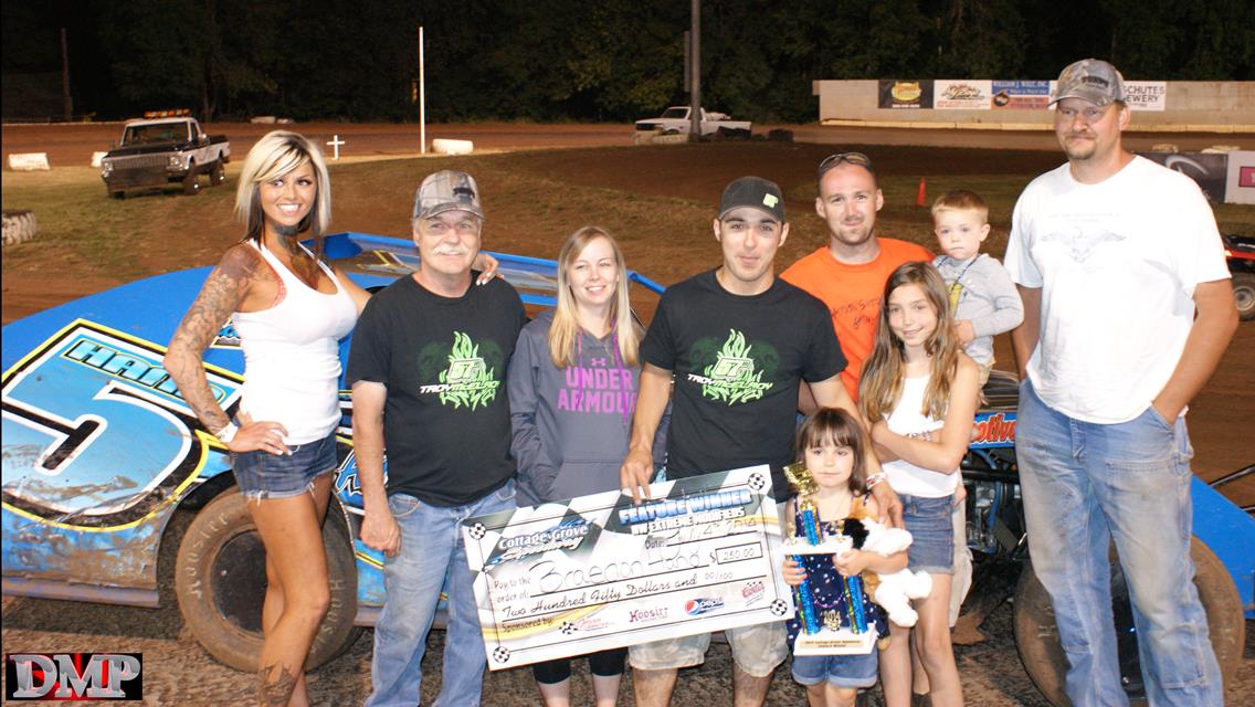 Rob Mayea Wins Wild CGS Late Model Feature; Hand Wins In The Northwest Extreme Modifieds
