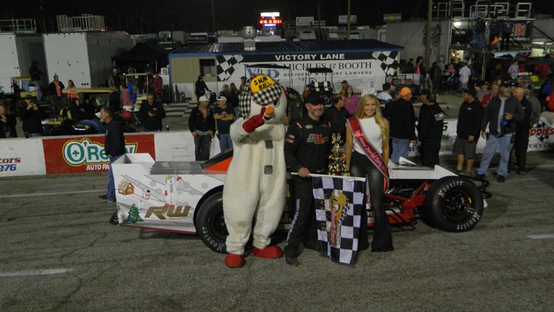 Grill wins Modified 75 at Snowball Derby