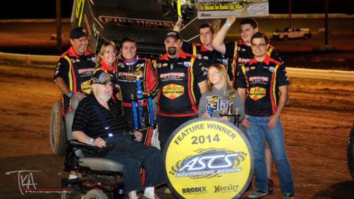 Casey Buckman Garners First Victory with ASCS Southwest