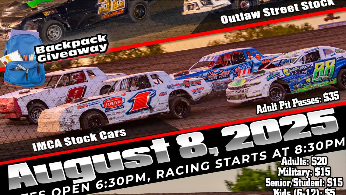 Weekly Racing Action - Kids Silver Rush and Back Pack Giveaway