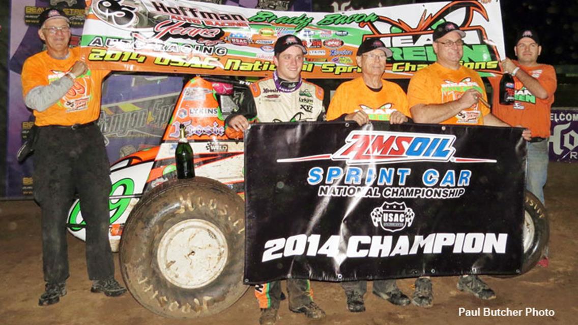 BACON TAKES NATIONAL SPRINT CAR TITLE