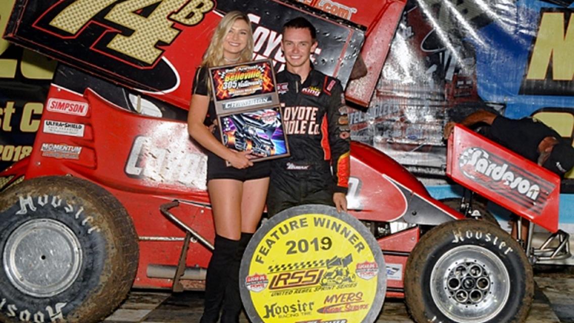 Bubak Banks Second Consecutive Belleville 305 Sprint Car Nationals Triumph!