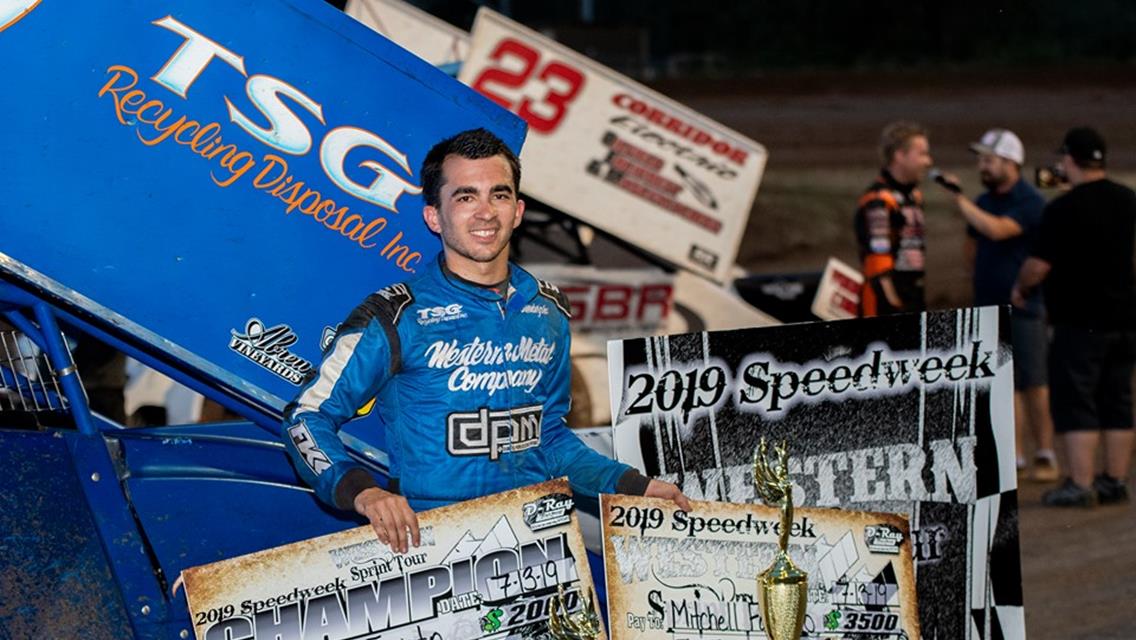 Mitchell Faccinto 2019 Speedweek Northwest Champion; First Career Speedweek Title