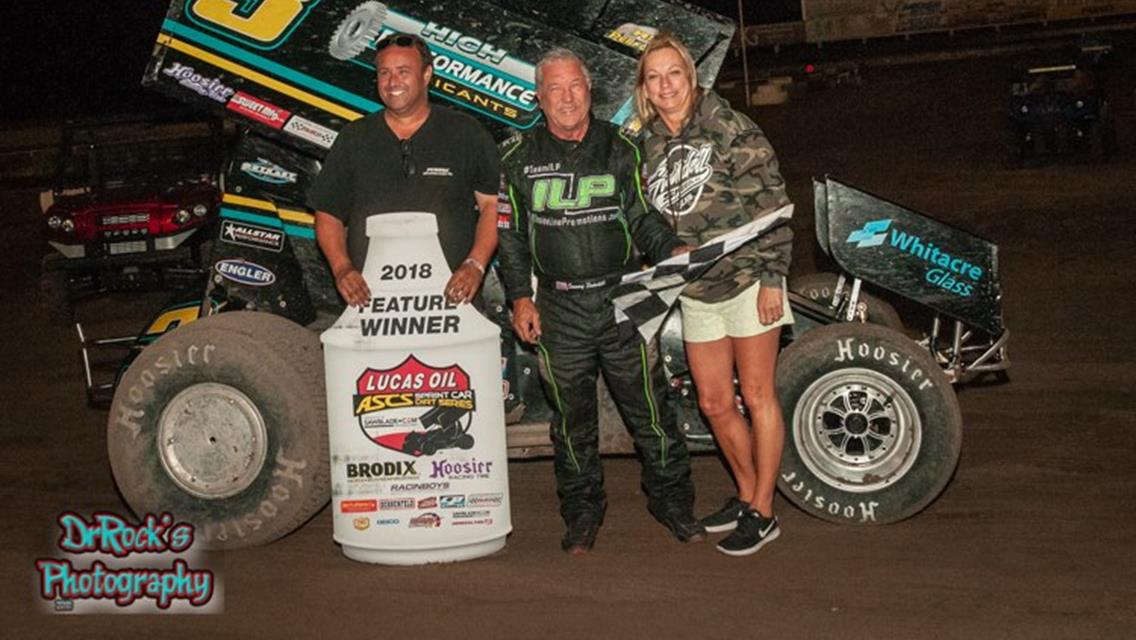 Swindell Kicks At Route 66 With Lucas Oil American Sprint Car Series