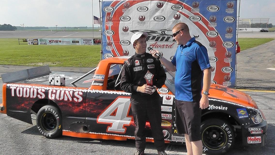 ARCA Truck Series: Jeff Myers Jr. Claims His First Rocco Kirsch Pole At Angola!