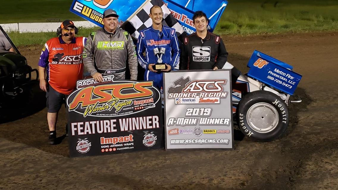 Zach Chappell Returns To ASCS Victory Lane At Heartland Motorsports Park