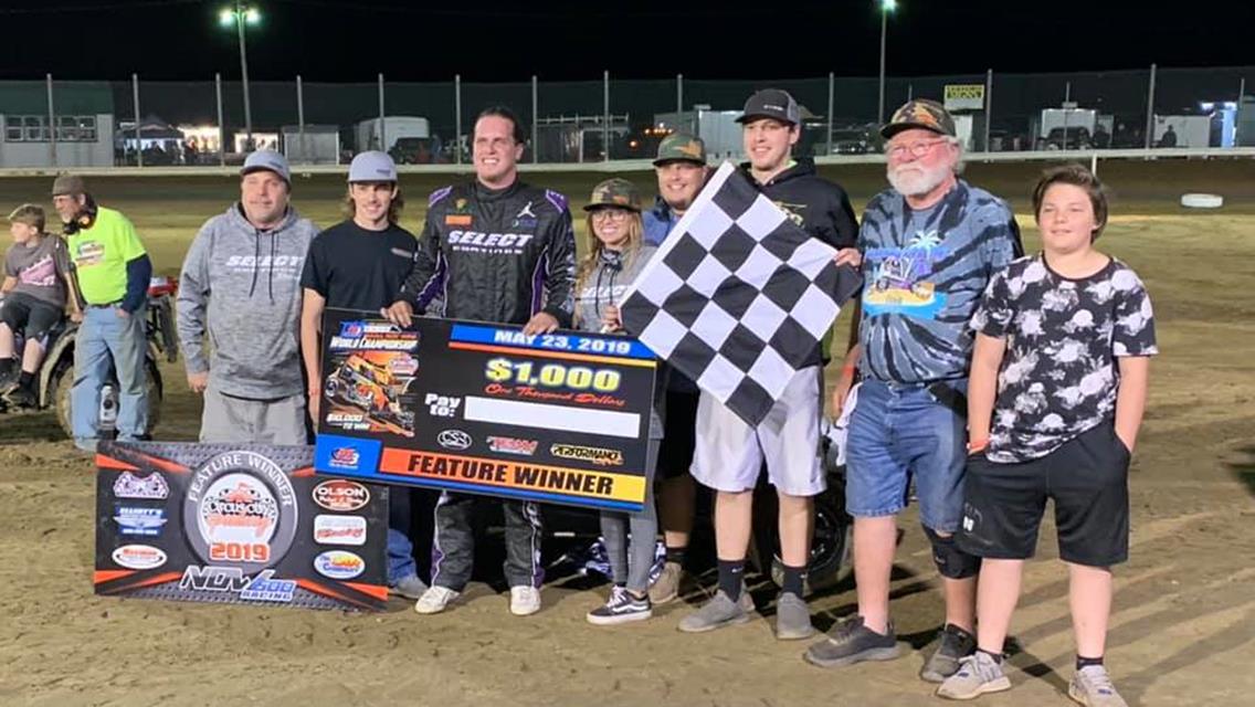 Oklahoma&#39;s Trey Robb Prevails in Performance Electronics 600cc Non-Wing World Championship Prelim at Circus City Speedway