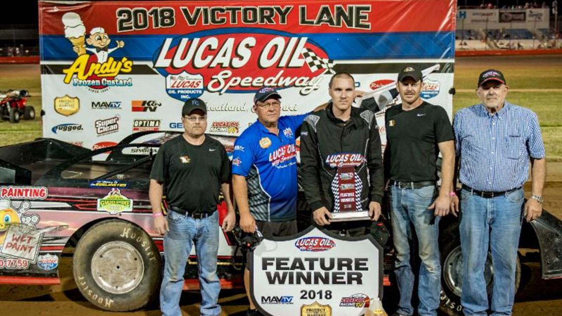 Marrant, Hendrix and Fuqua stay red-hot at Lucas Oil Speedway and Bryant also gets feature win